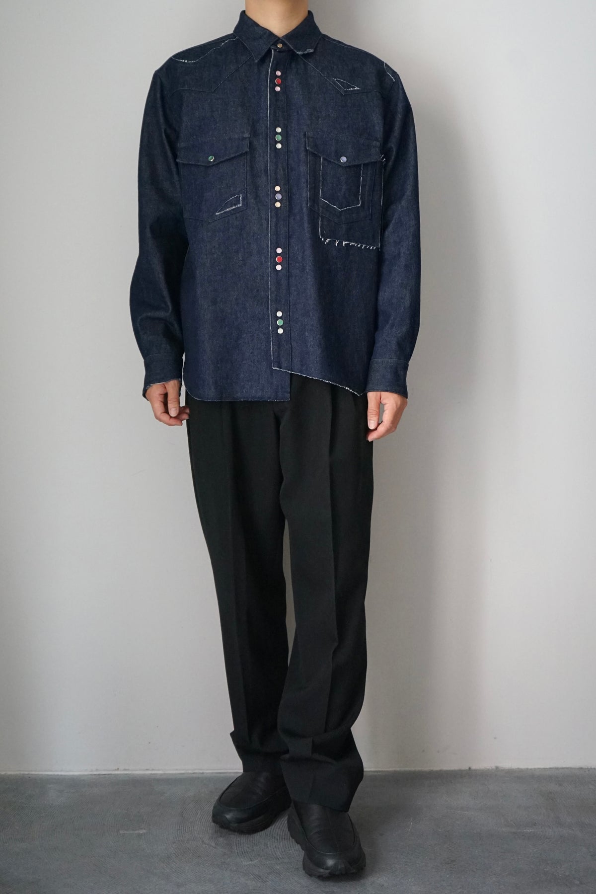 【SHOTAHIYAMA】12.5 OZ DENIM WESTERN SHIRT