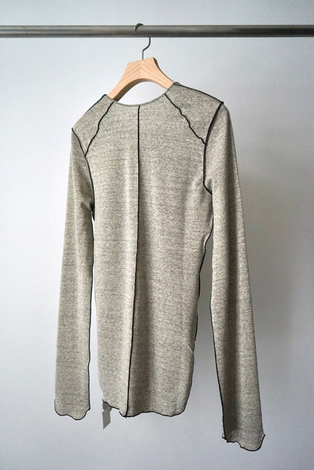 【HAKUJI】Glittery L/S PO -oatmeal-