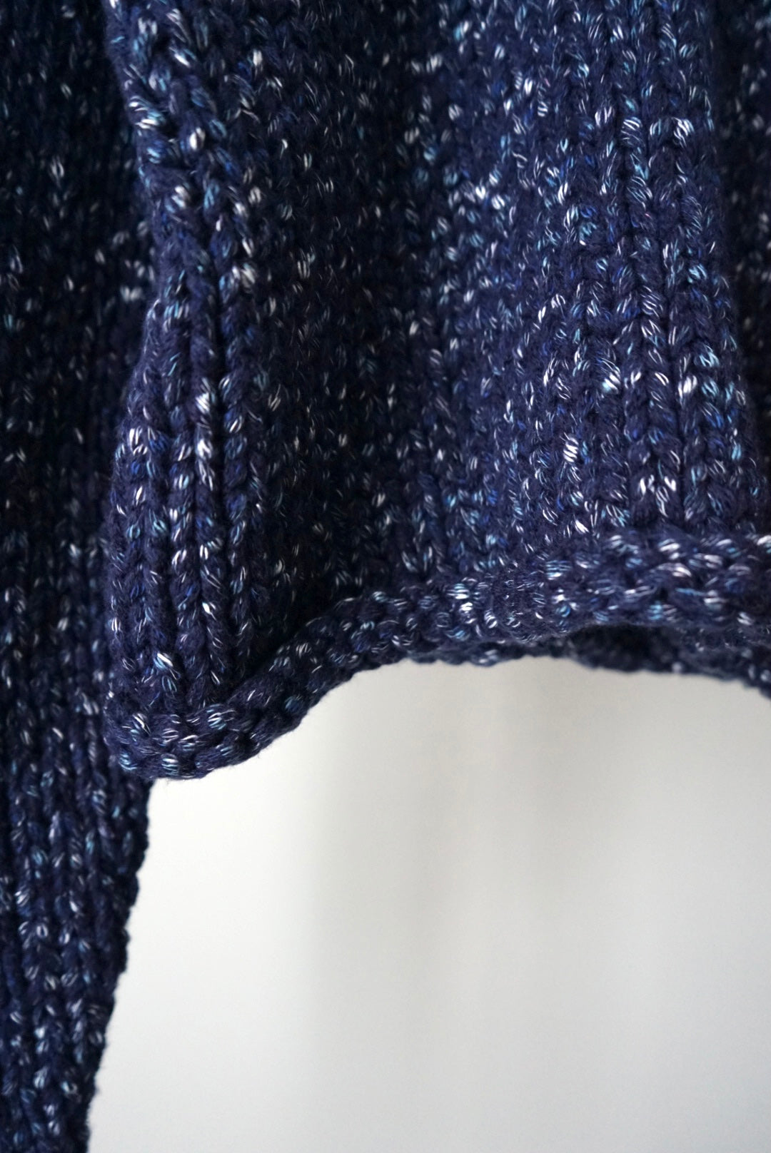 【SHOTAHIYAMA】wool mix hand knit sweater