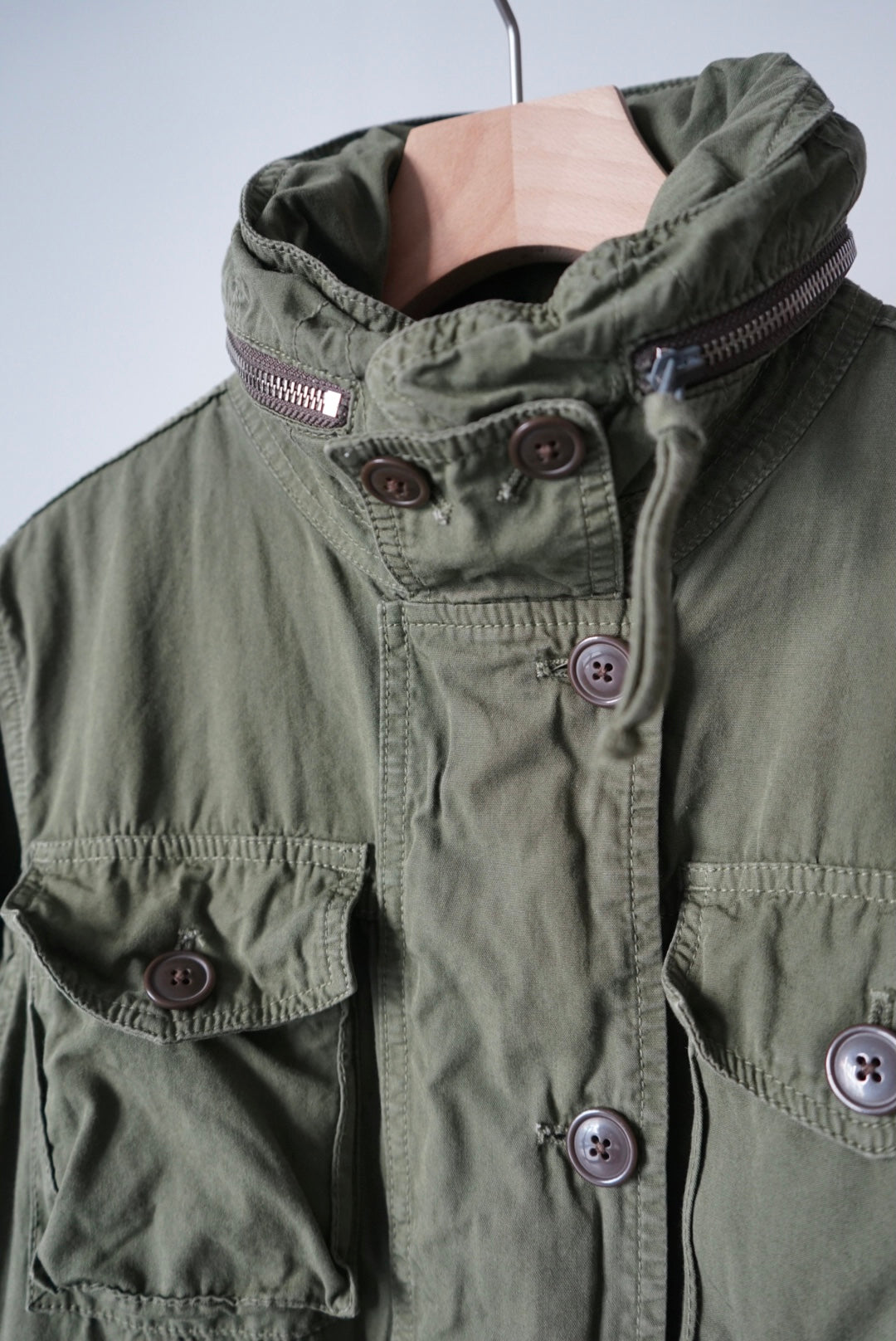 "J.CREW" M-65 type military jacket