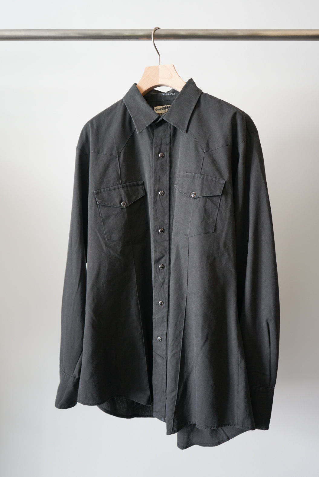 KARMAN black western shirt