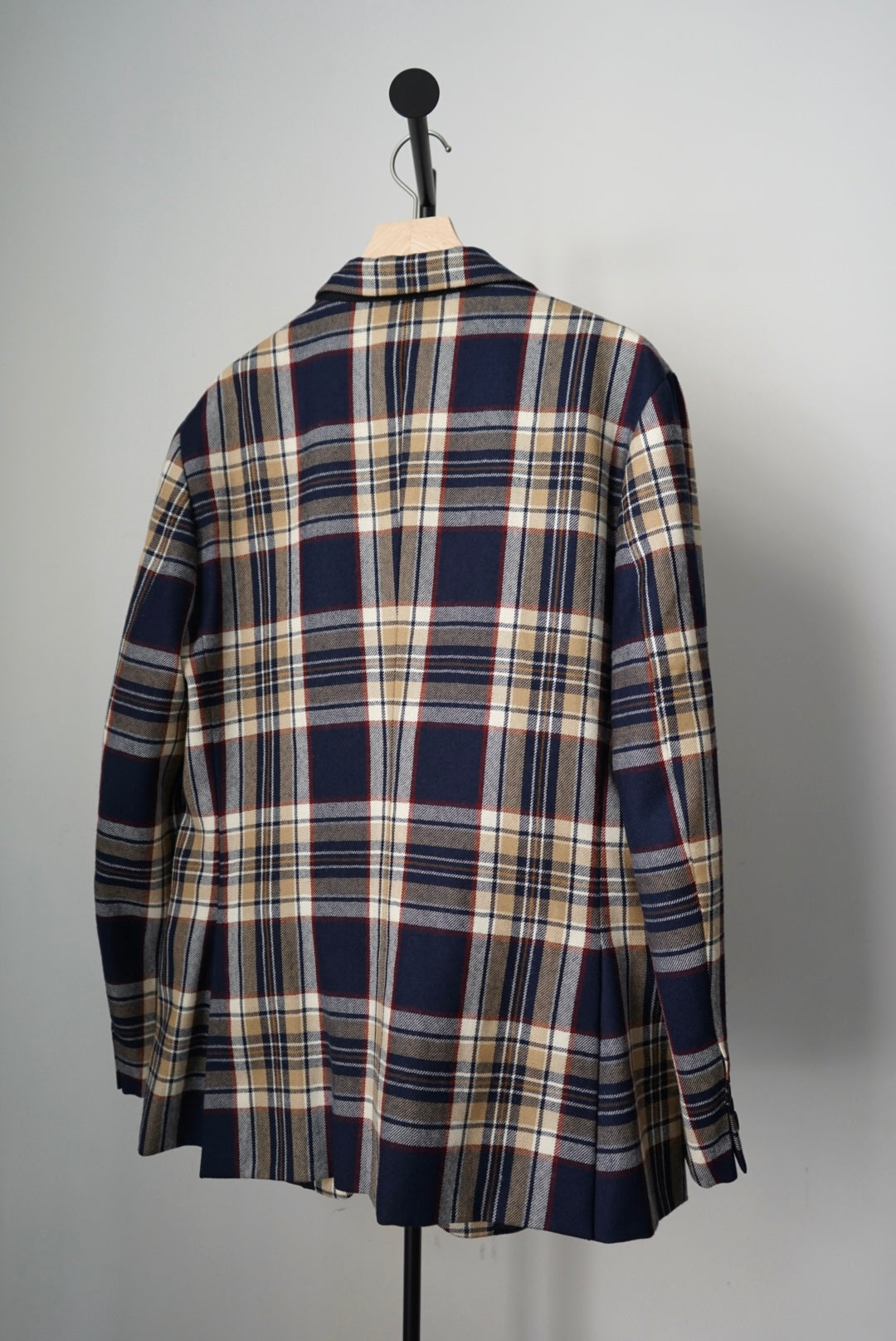 3B check tailored jacket made in Italy