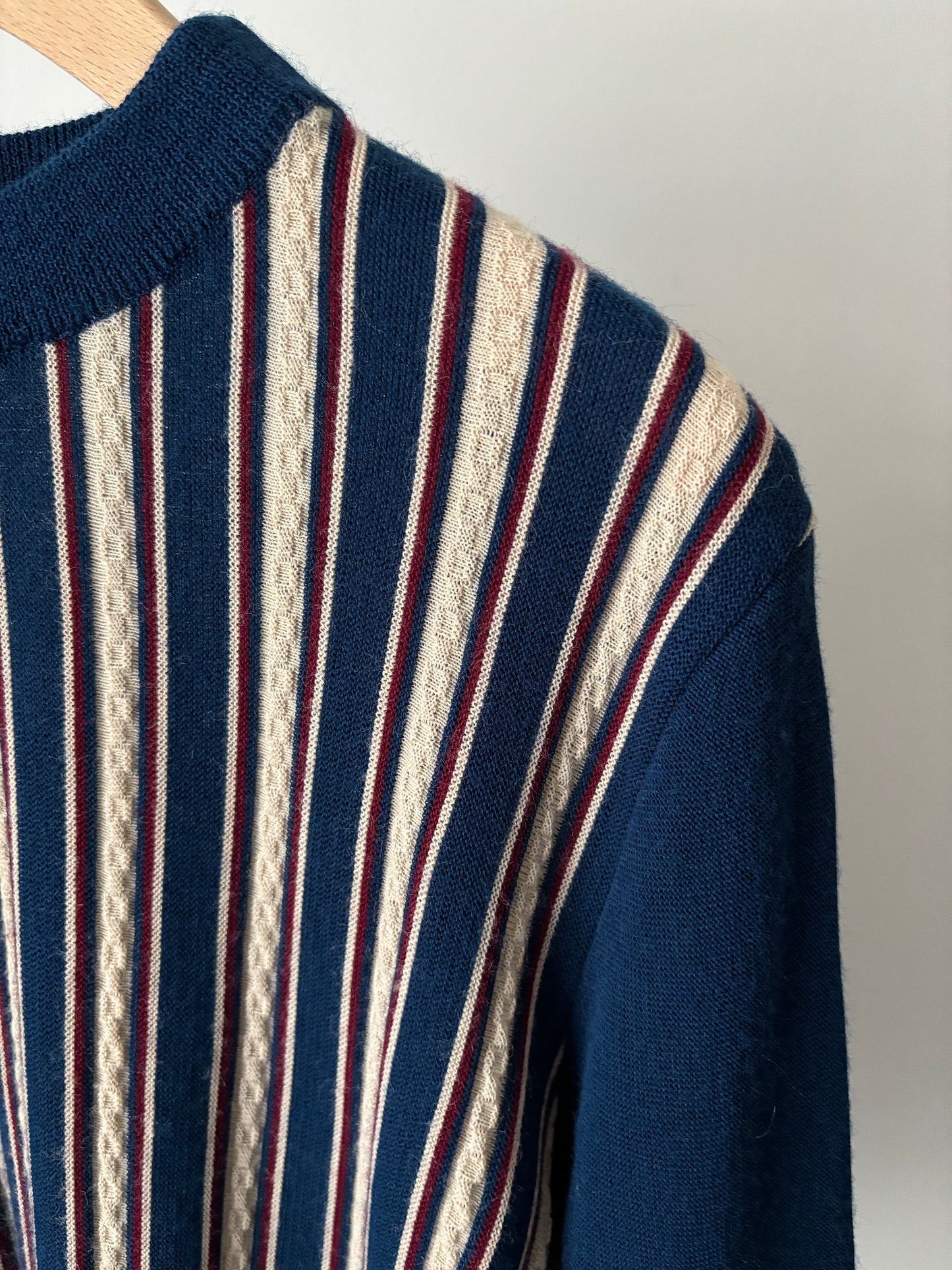 Euro stripe knit