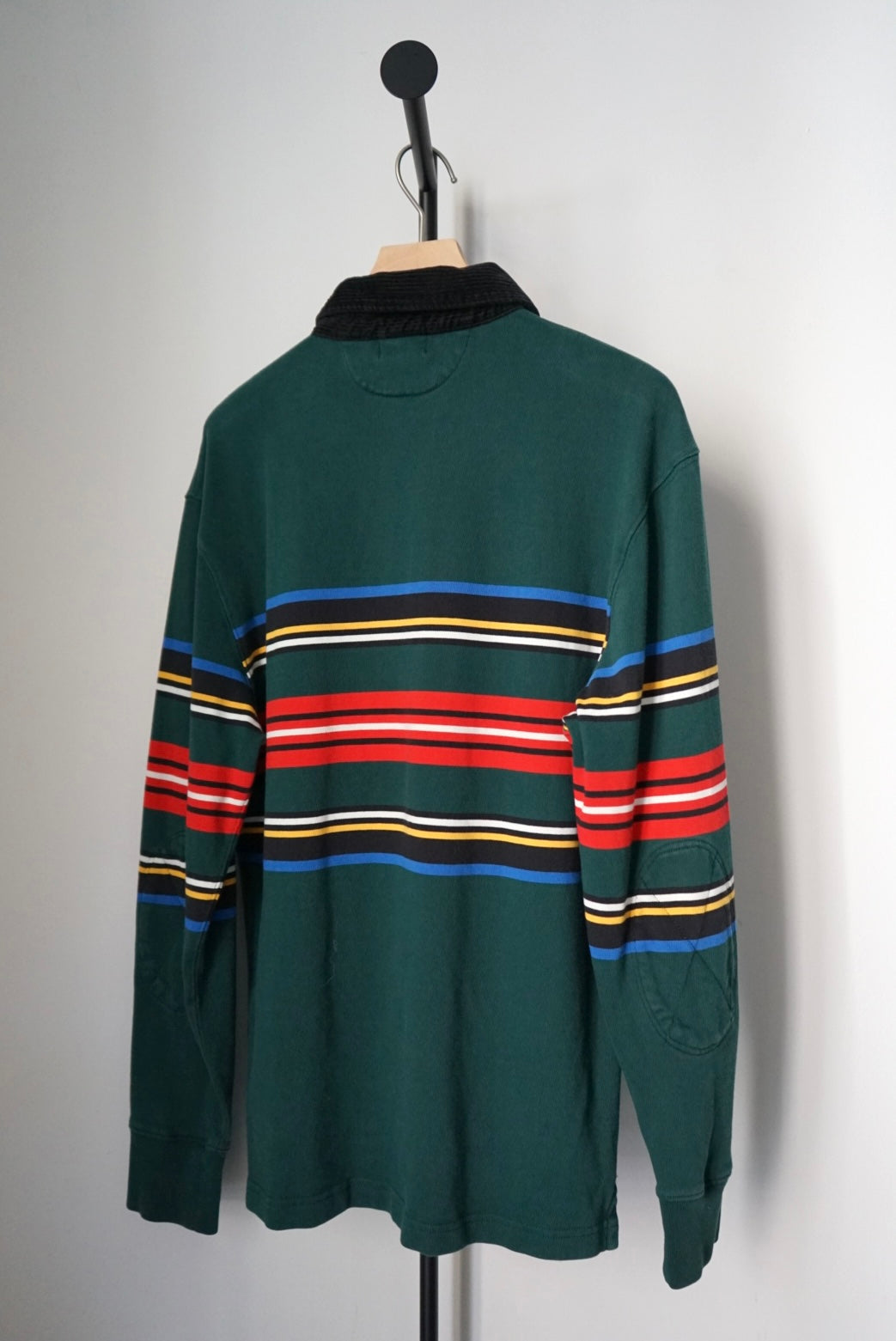 Coduroy collar rugby shirt