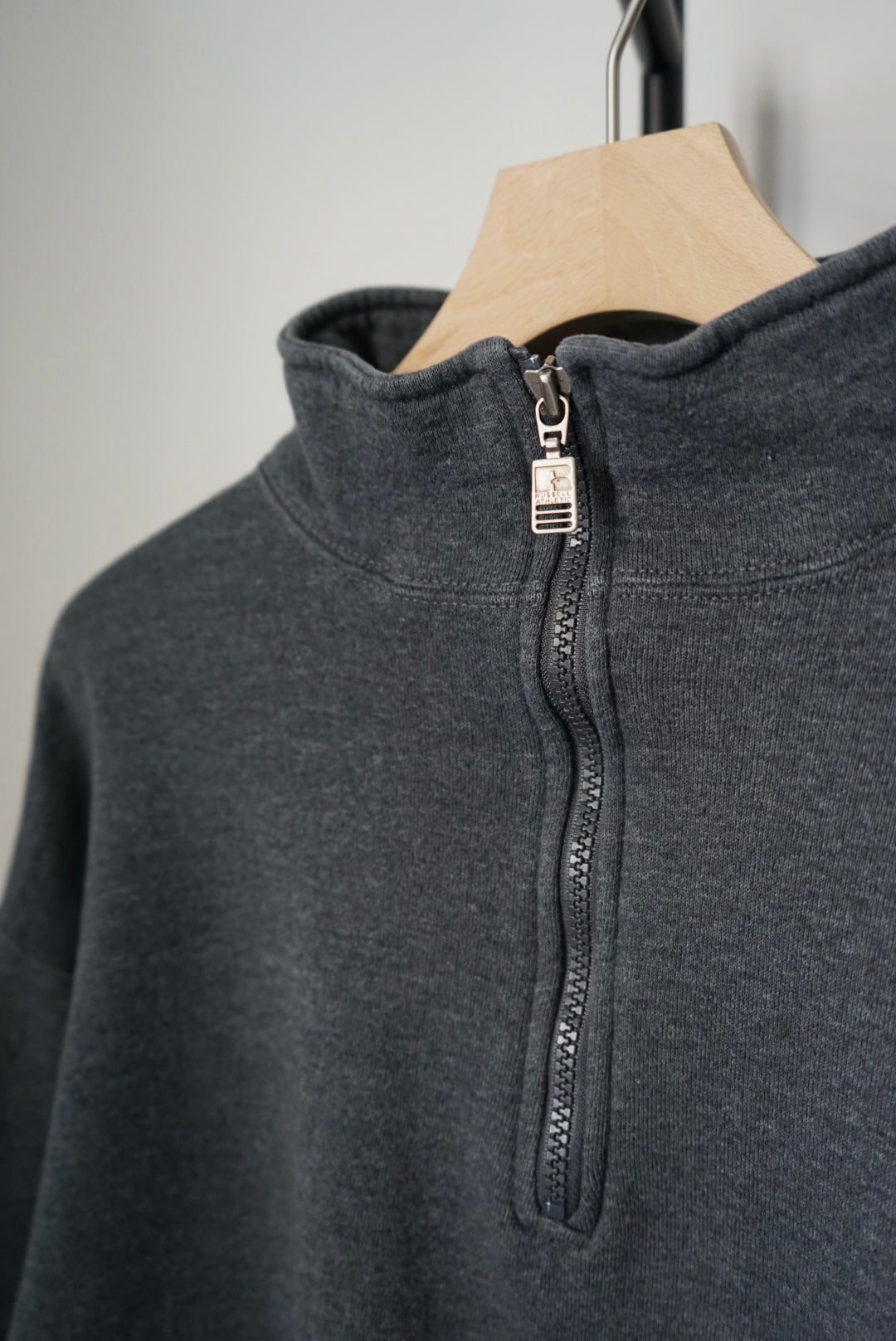 Half zip pullover sweat