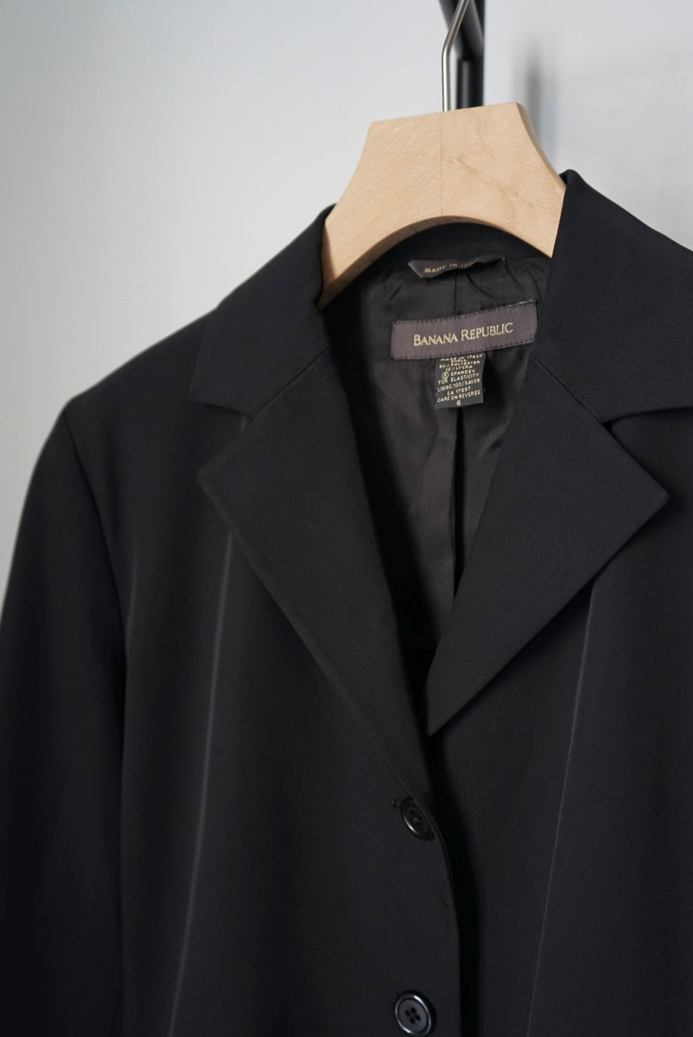 4buttons nylon jacket made in Italy